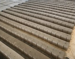 Estaca de concreto reta — pré-moldados Atalho, Brasília-DF