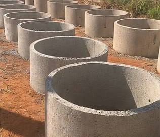 Manilhas para fossa — pré-moldados Atalho, Brasília-DF